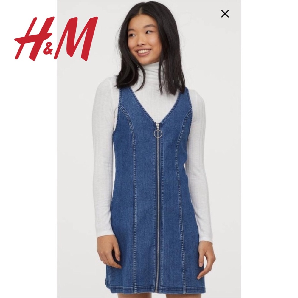 Denim Zip Dress